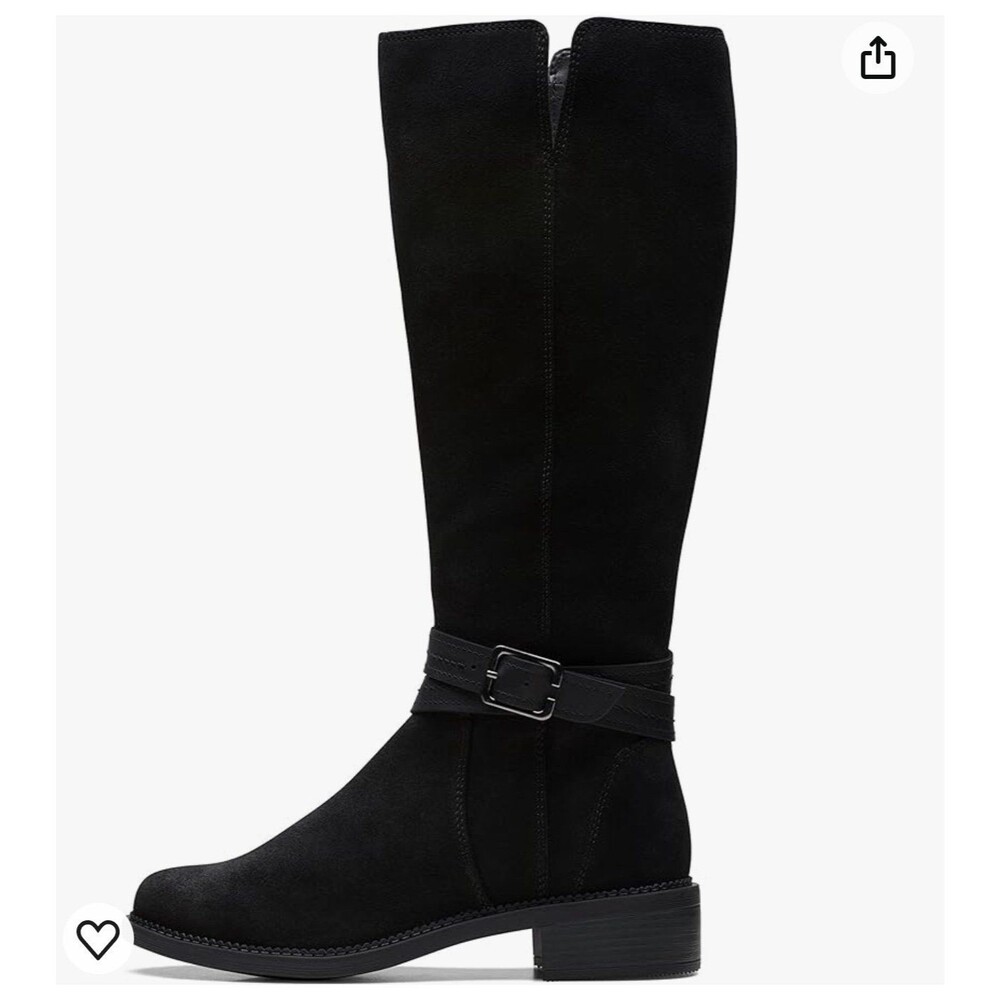 Clarks Women's Maye Shine Knee High Boot 6.5